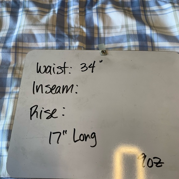 Izod Womens Golf Skort Size 8 Plaid Blue and White Pickle Ball - Picture 5 of 10